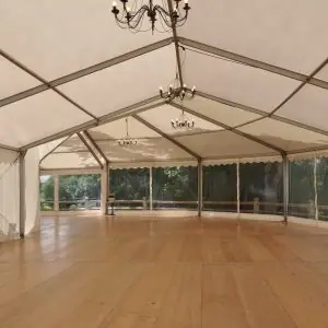 Tente de réception 10m travée de 5m